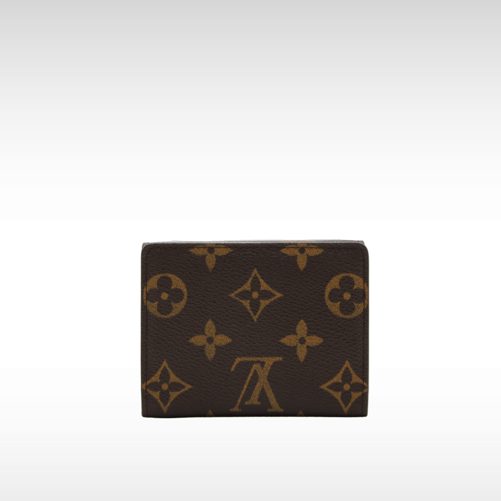 Ludlow Monogram Coated Canvas Marron  Wallet