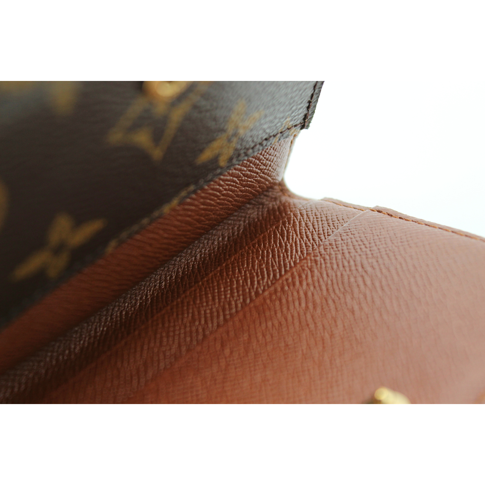 Ludlow Monogram Coated Canvas Marron  Wallet