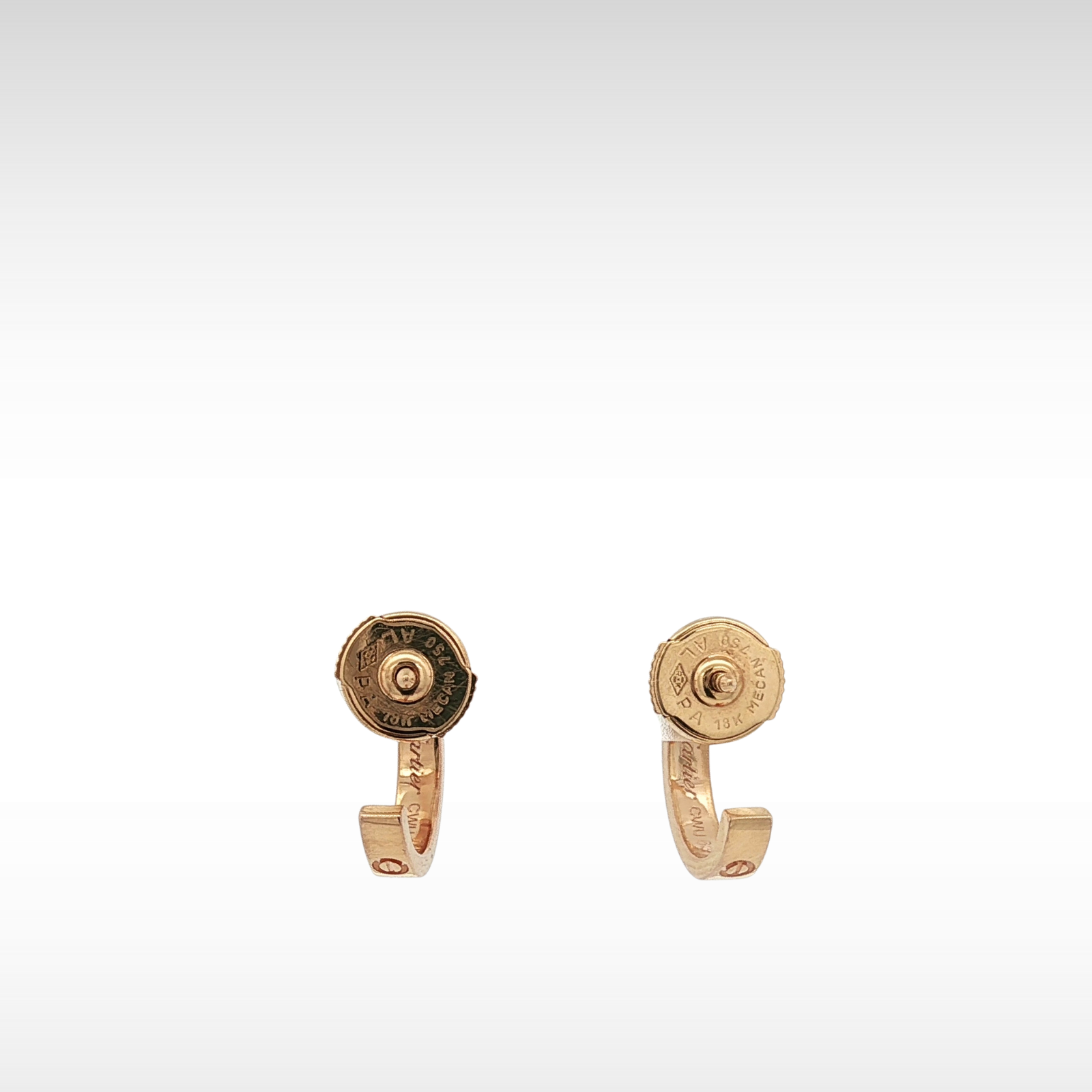 LOVE Earrings Small 2.6mm