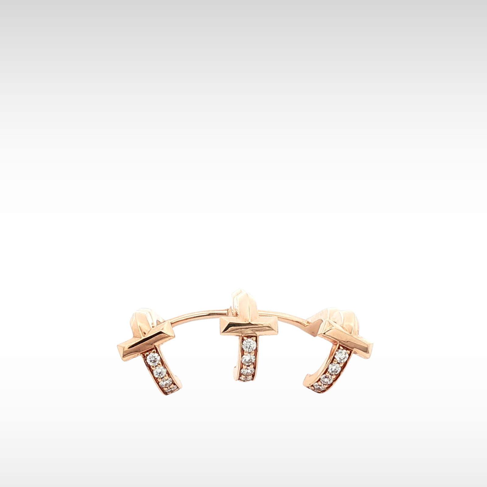 T1 Ear Cuff  Rose Gold