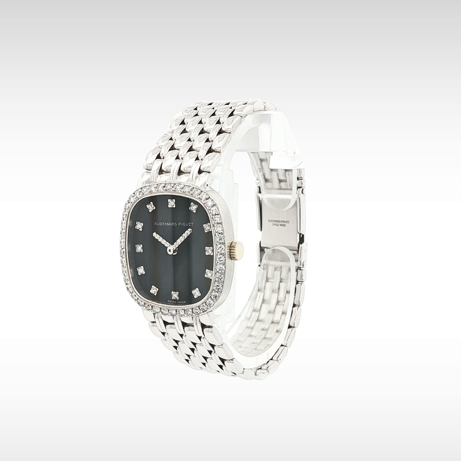 18K White Gold Diamond Watch
