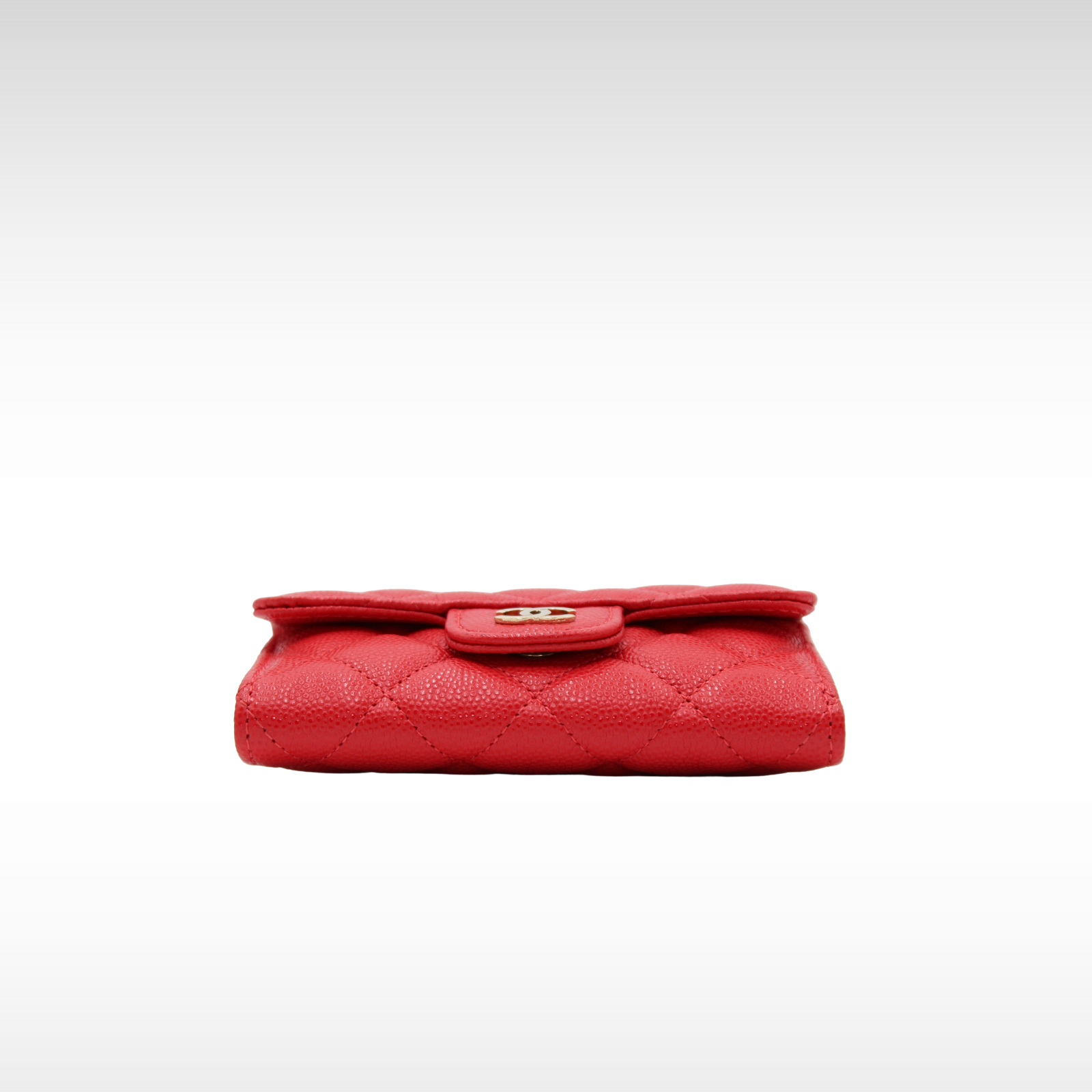 Timeless Classic Caviar Red Card Case