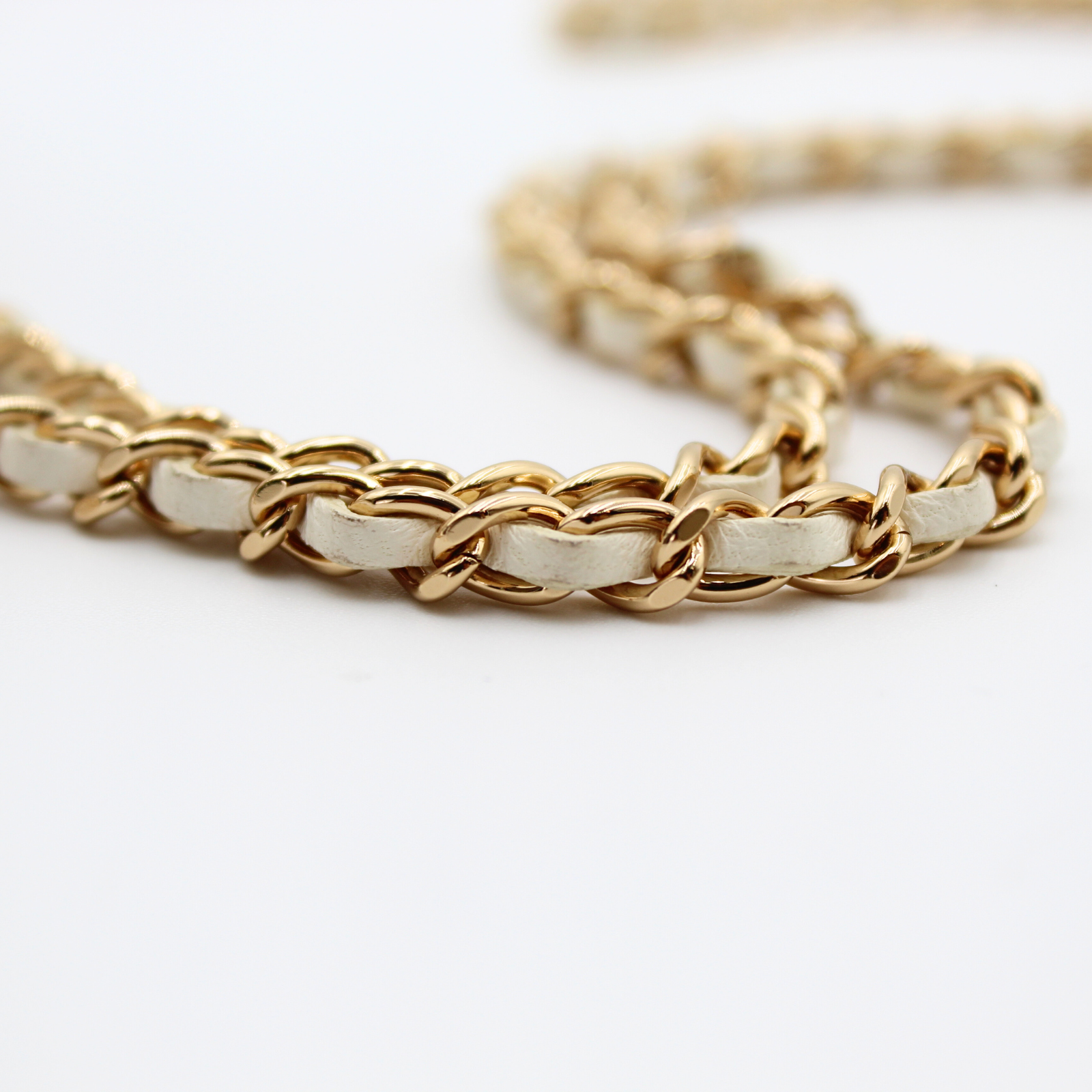 Lamb White Crossbody Bag