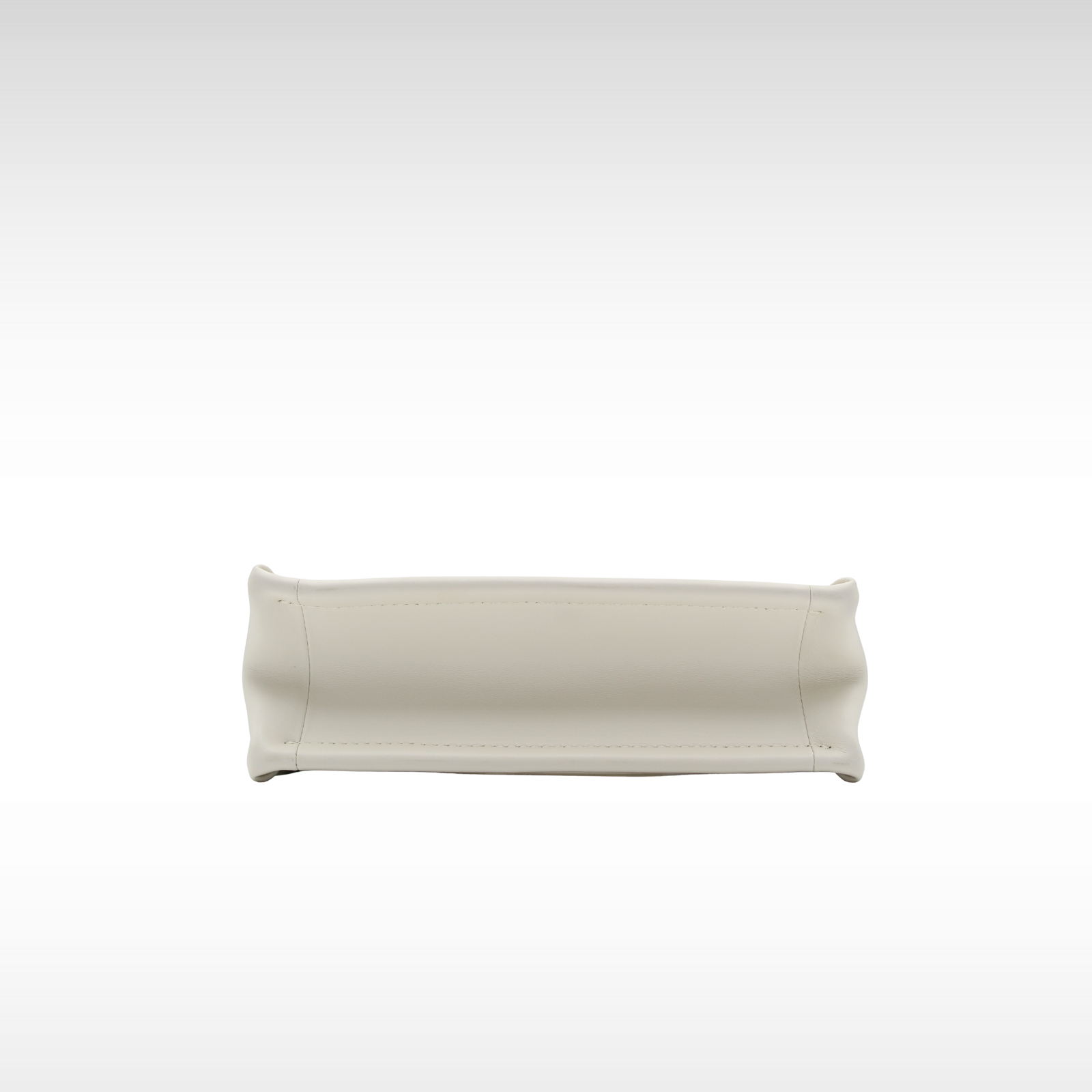 Book Tote Mini Macrocannage Calf White Handbag