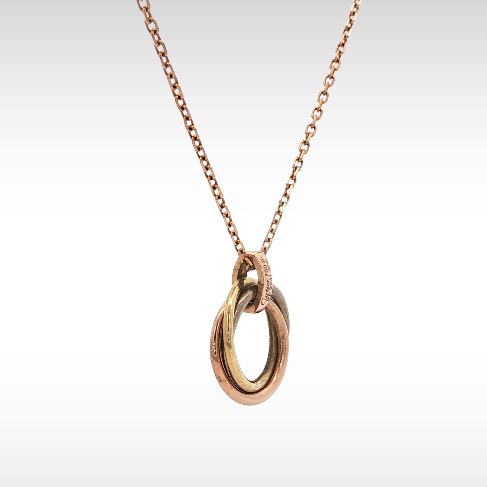 Diamond Trinity Pendant Necklace