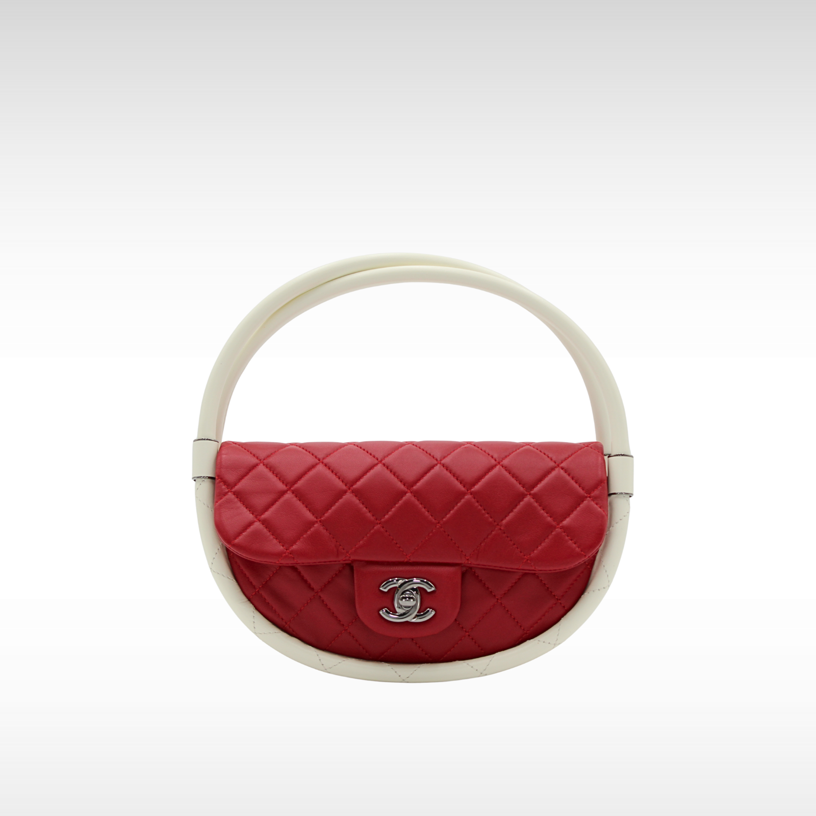 Hula Hoop Small Lamb Red Handbag