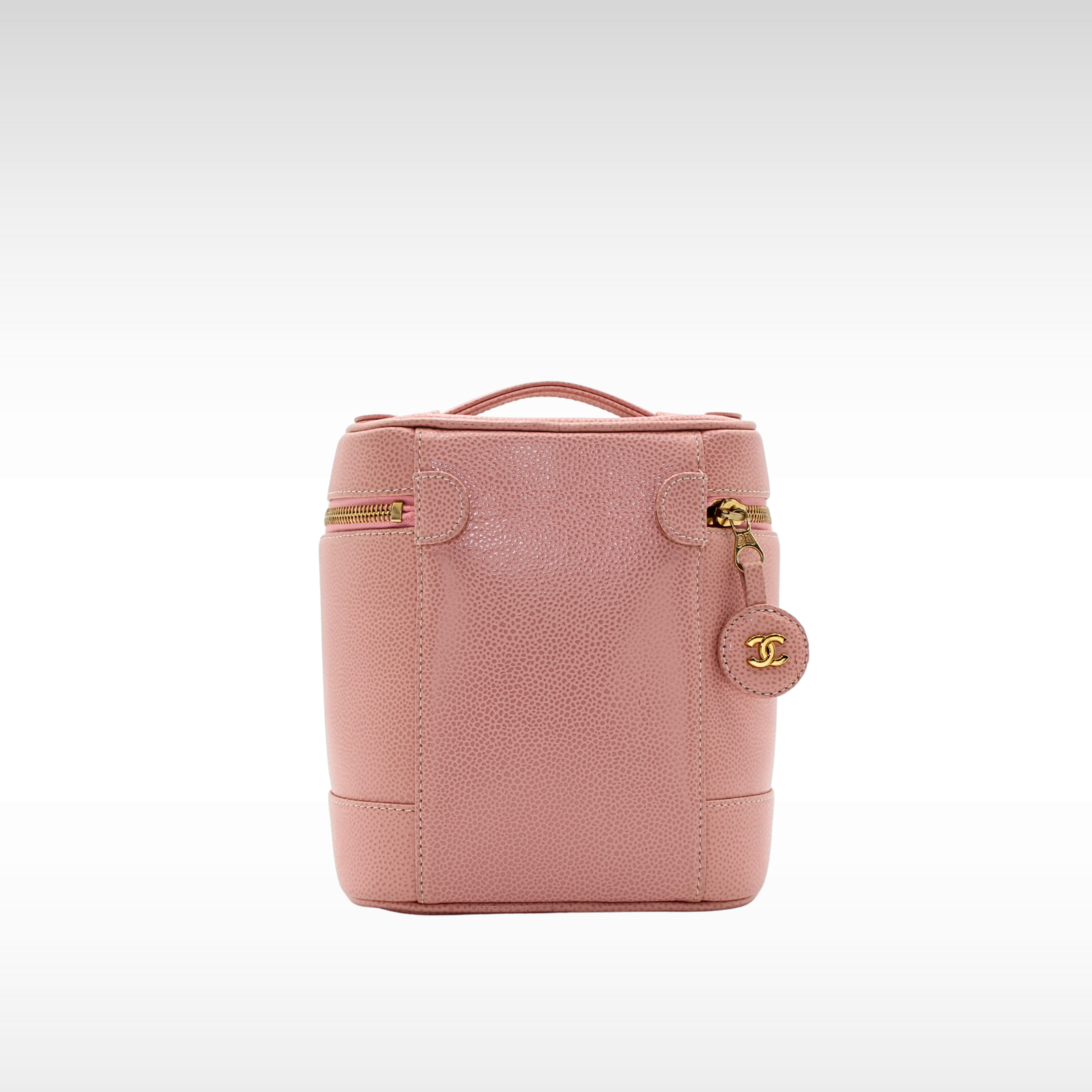 Caviar Pink Vanity Bag